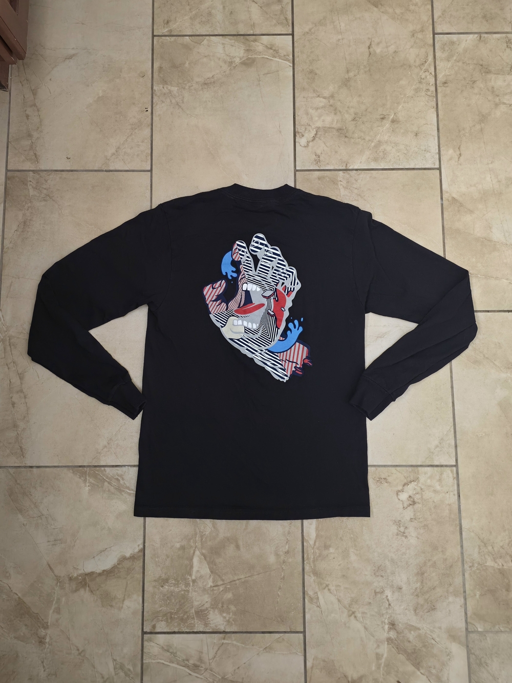 Santa Cruz Skateboards Long Sleeve Shirt Small